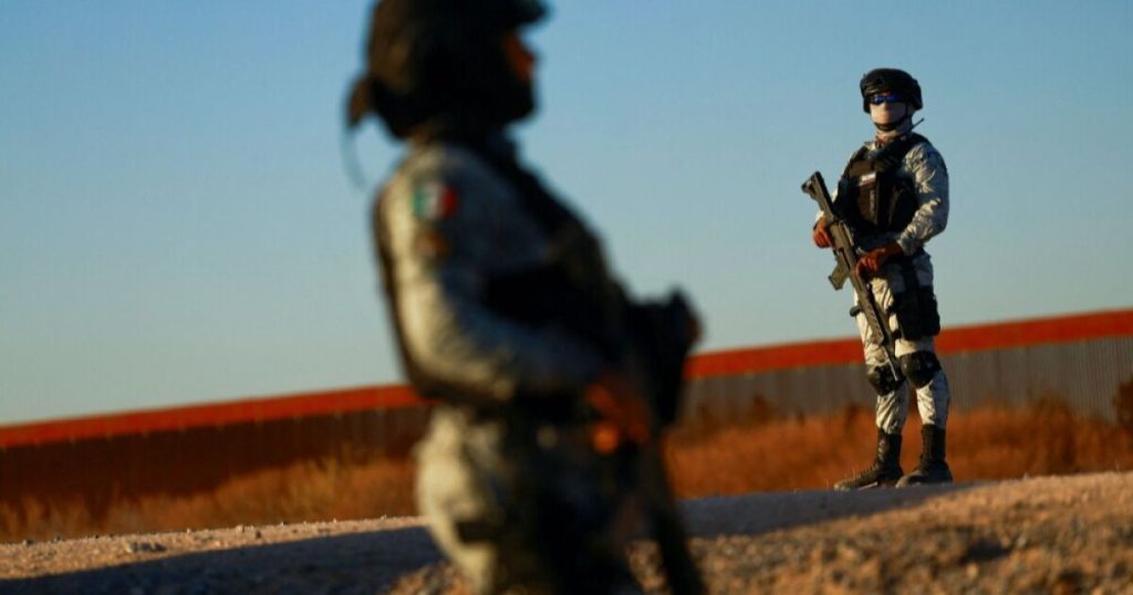 National Guard blinda the northern border with seals and patrols