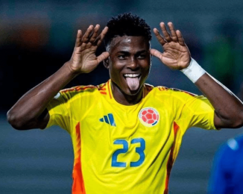 Neyer Villarreal, the young Tumaque who scored a triplet in Colombia's victory over Paraguay