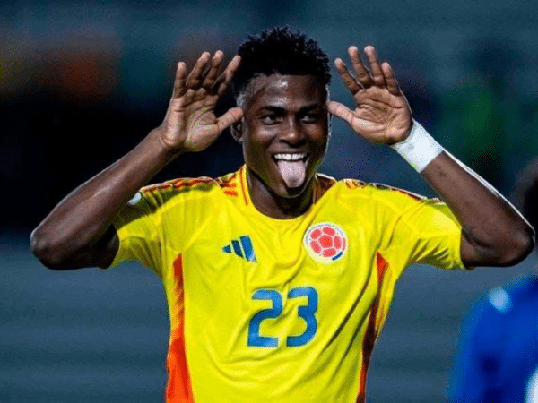 Neyer Villarreal, the young Tumaque who scored a triplet in Colombia's victory over Paraguay