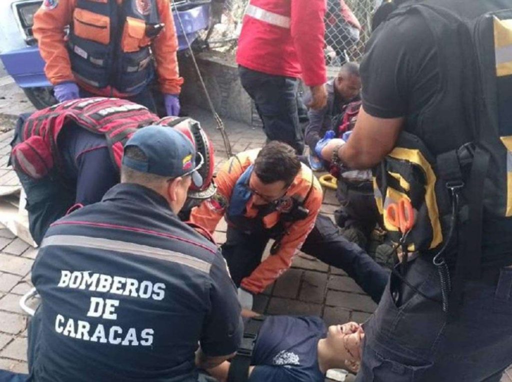 Nine collision injured in Caricuao