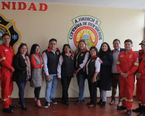 Patronato will do activities with the aim of providing an ambulance for Huancayo firefighters