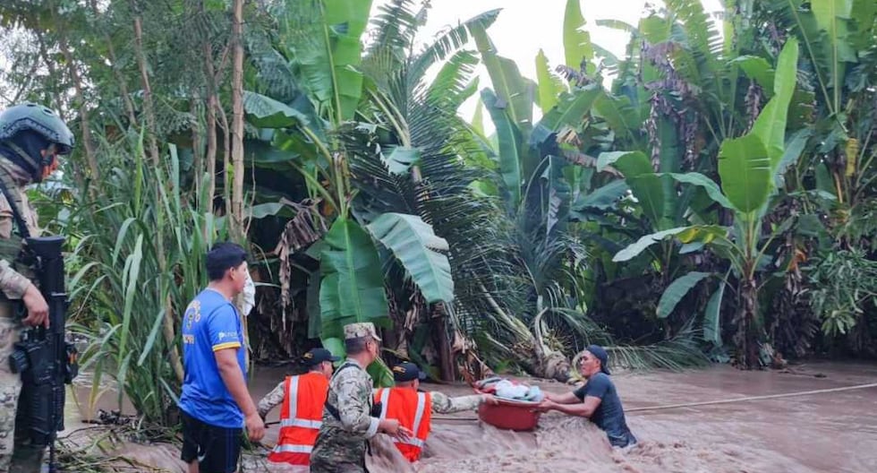 Rains leave 56 dead and more than 48 thousand people affected, according to Indeci