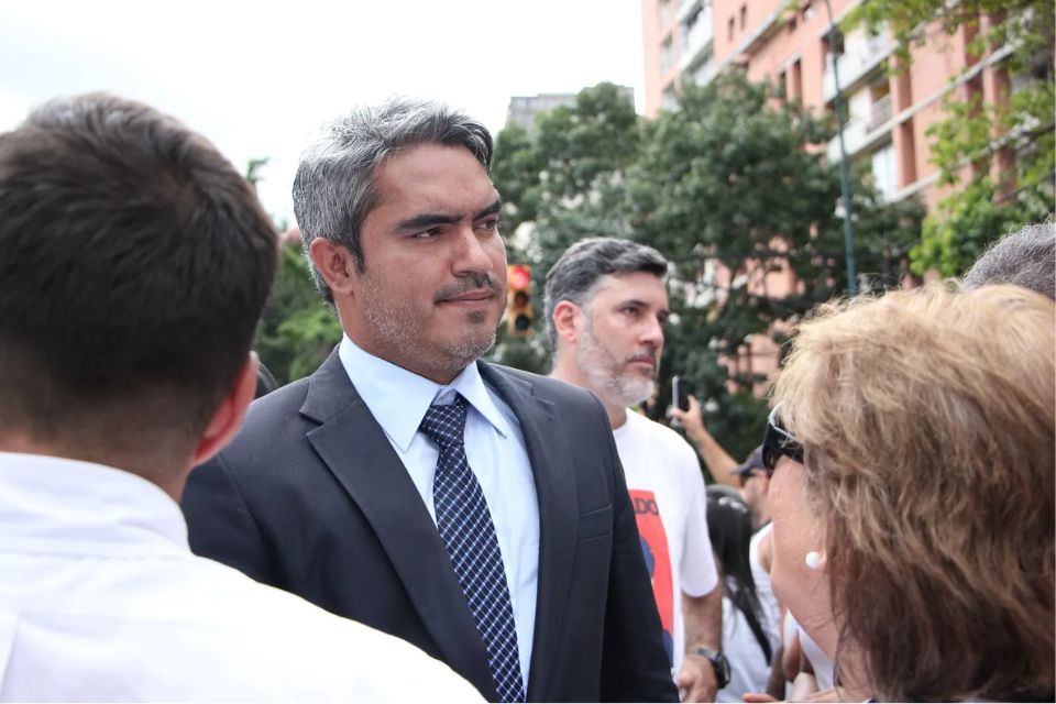 Relatives say that Luis Somaza was taken hooded without a court order