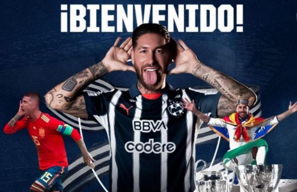 Sergio Ramos will play on Monterrey and shiver the Mexican football floor