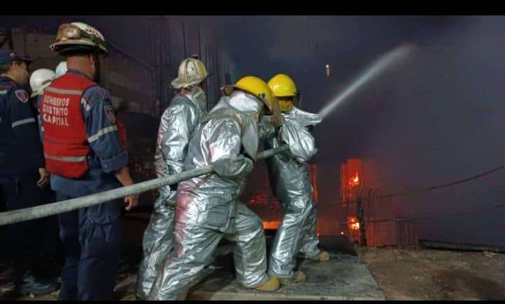 Stifled fire in Las Mercedes