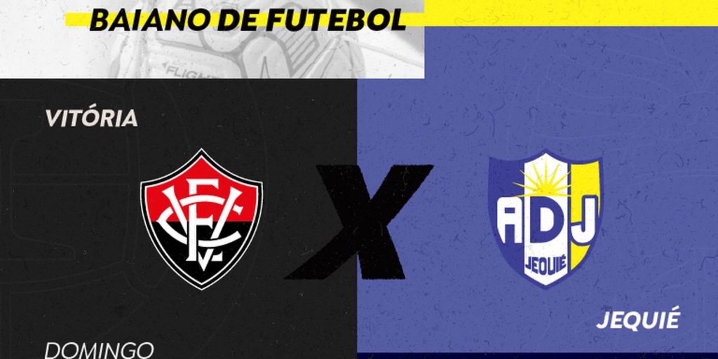 TV Brasil broadcasts Vitória x Jequié on Sunday for the Bahian Championship