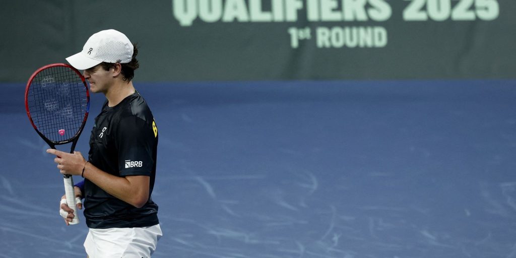 Tennis: Brazil loses first two games against France at the Davis Cup