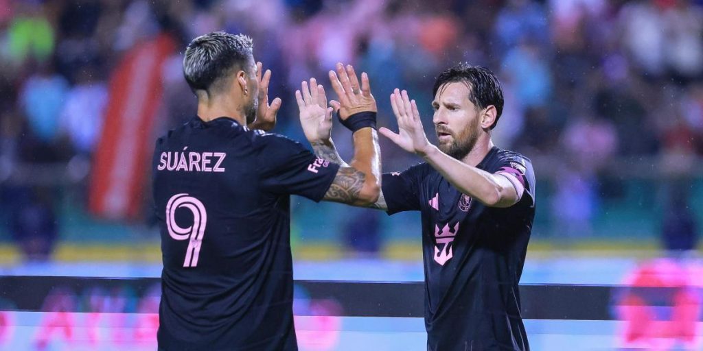 The Messi-Suárez duo, lethal in the 'Manita' of Inter Miami