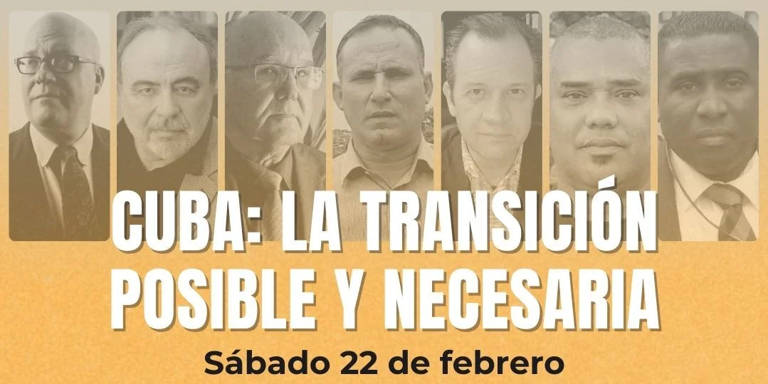 Varios de los participantes en el foro virtual "Cuba: La transición posible y necesaria"