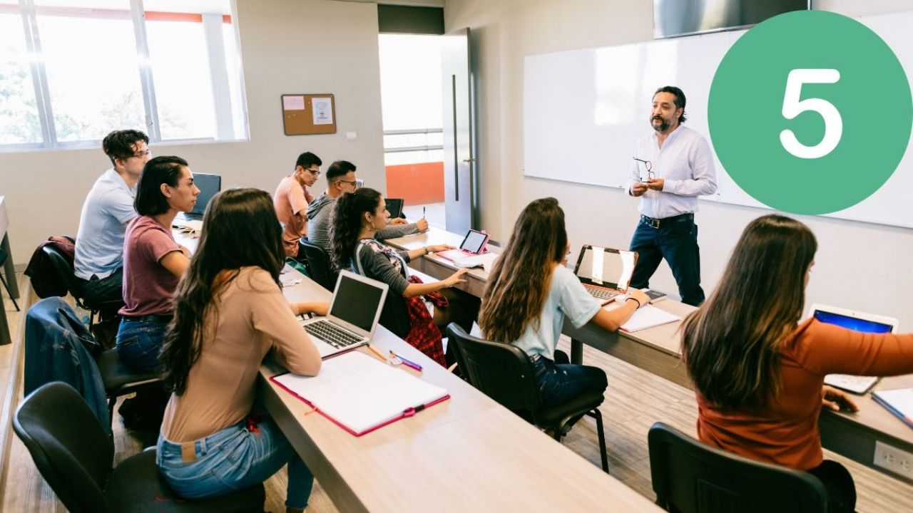 These are the 5 university careers with the greatest amount of enrollment in Chile this 2025, according to high ranking