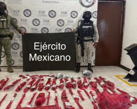 They confiscate more than 530 kilos of methamphetamines and fall 139 in border operation