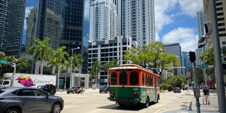 Brickell, en el condado de Miami-Dade