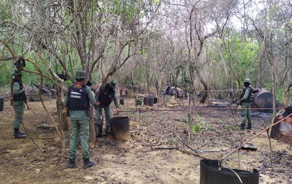 They dismantle illegal fuel laboratory