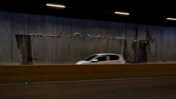 They fear collapse in the overpass of Villa Mella