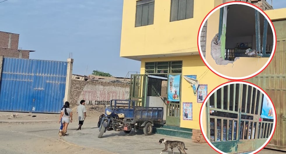 Trujillo: criminals detonate explosive apparatus in hardware store (video)