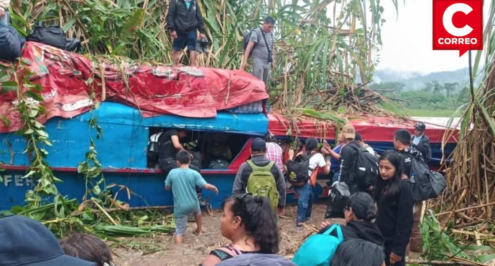 Ucayali: They rescue more than 80 passengers after vessel sinking