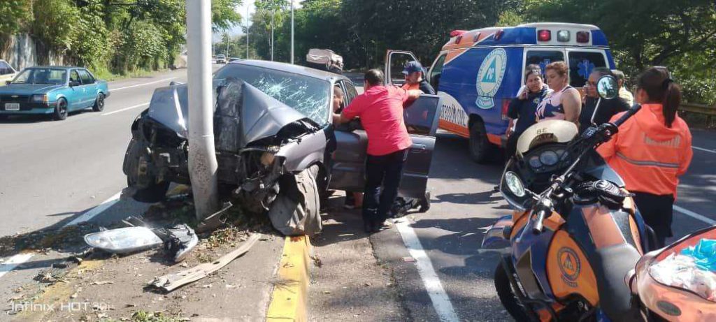 Vial accidents rebounded during the day in Táchira
