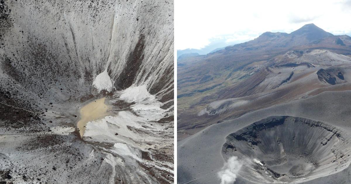 When was the last time the Puracé volcano erupted? Historical of seismicity, according to the SGC