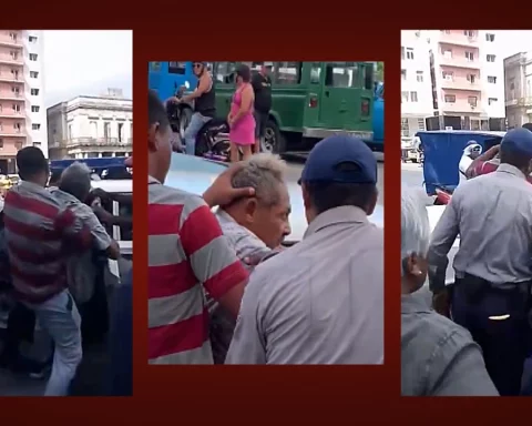 Who is the old man who was violently arrested in Havana while selling candies?