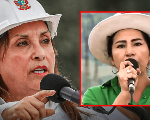 Woman faces Dina Boluarte at inauguration: President invites her to the podium and she replies that work is not from her government