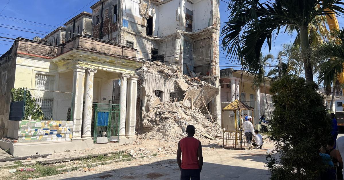 "There was my house"the lament of the ten families victims of a collapse in Havana