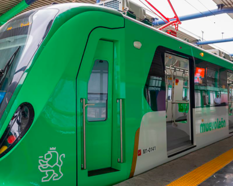 22 new wagons come to Nuevo León to modernize Line 1 of the Metorrey