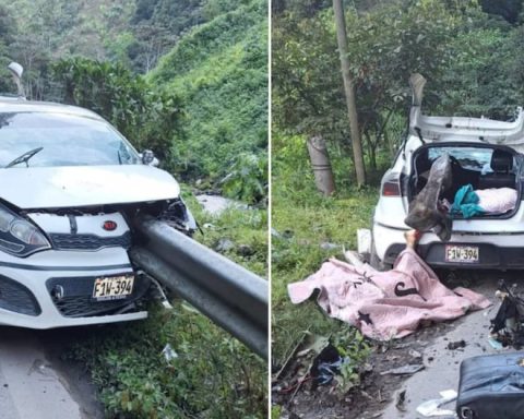 Accident on the Huánuco - Ingo Maria road leaves one dead and two injured