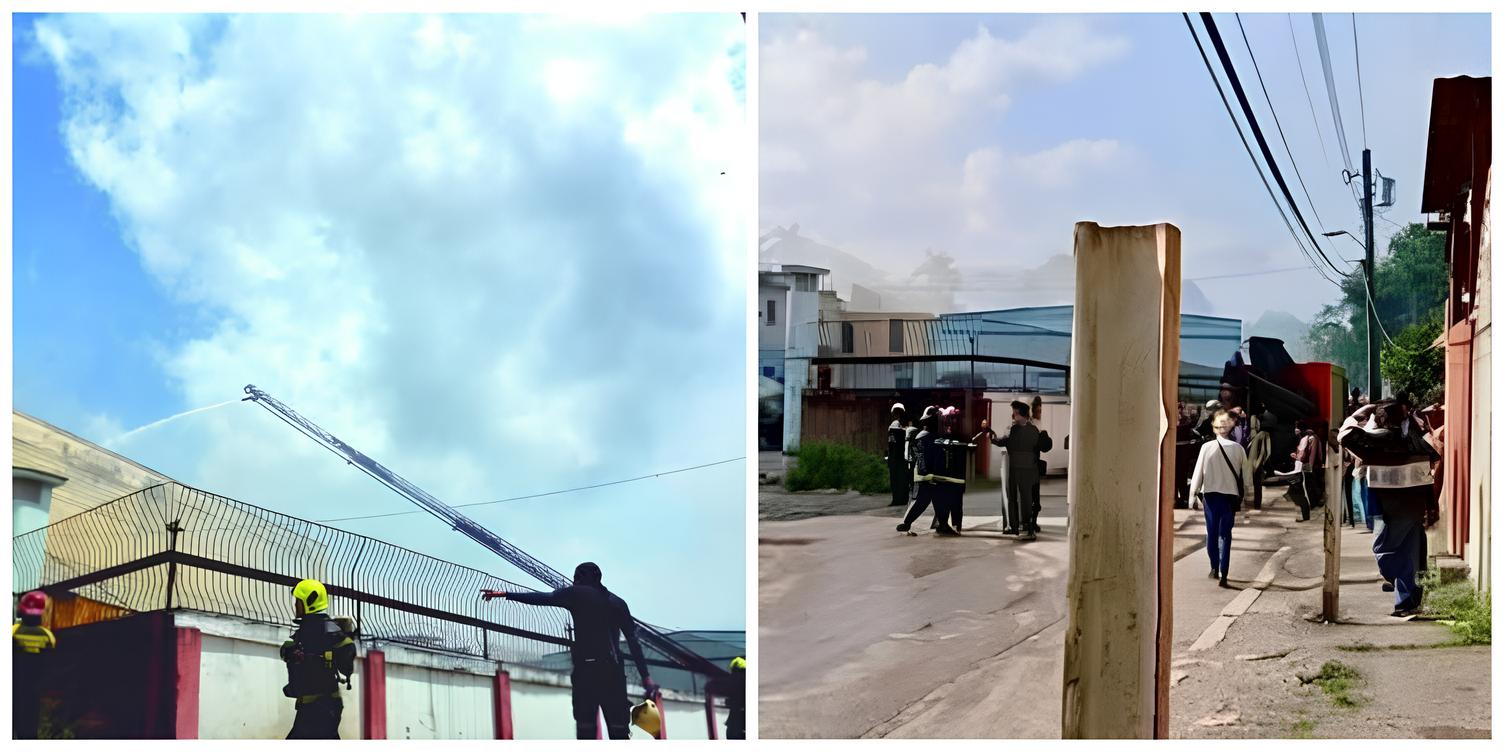 Sofocan incendio en cervecería del Cotorro