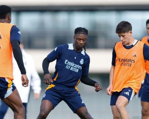 Ancelotti directs the session with the most influx of the week