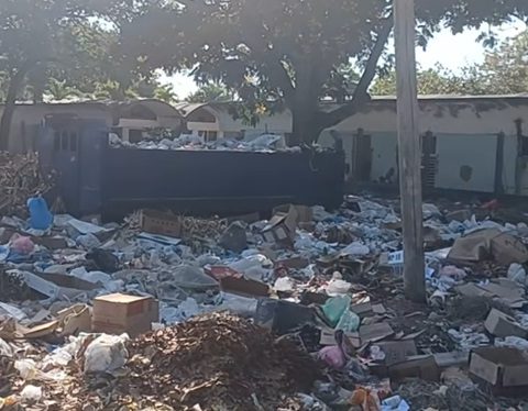 basurero, círculo infantil, Holguín