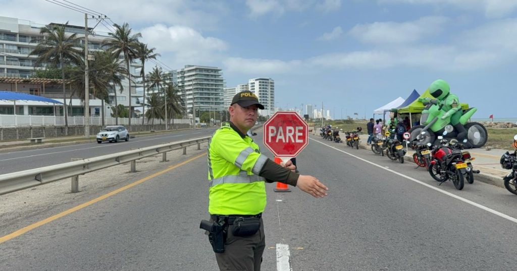 Bolívar Activa Return plan with nine prevention areas for more than 185 thousand vehicles