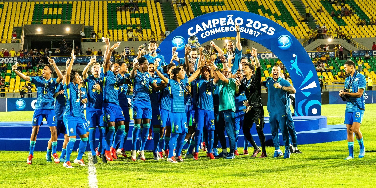 Brazil wins U17 South American Championship