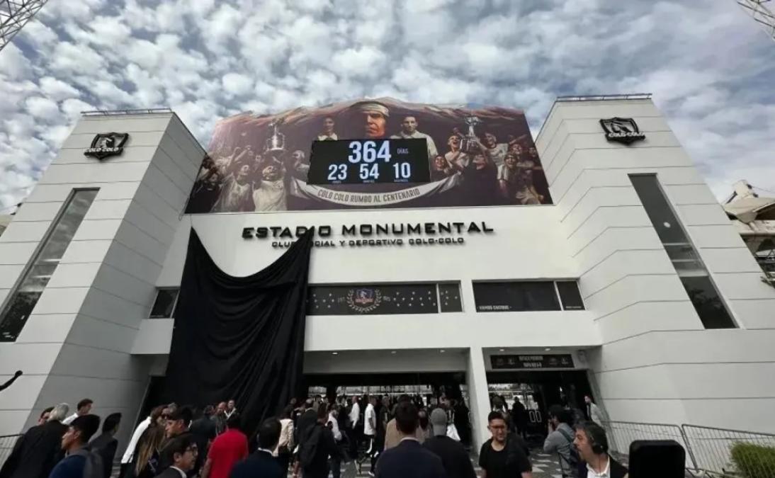 Colo Colo commemorated his centenary with intimate ceremony after death of fans Colo Colo commemorated his centenary with intimate ceremony after death of fans