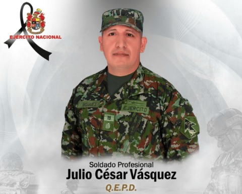Colombia of mourning for the murder of the professional soldier Julio César Vásquez in Jamundí: more than 18 years at the service of the country