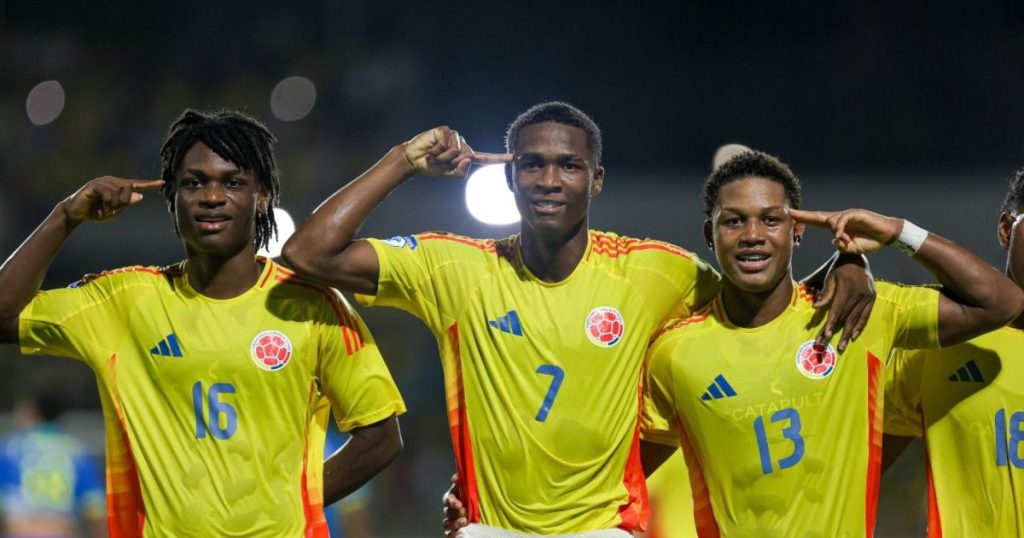 Colombia succumbs to Brazil and says goodbye to the South American U-17 with the runner-up