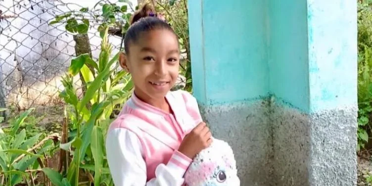 La niña Brianna Charlette Blanco Rodríguez, de 10 años