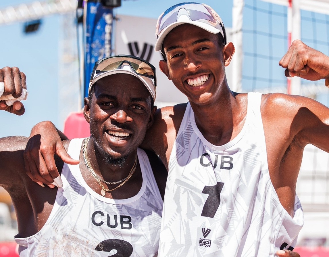Díaz and Alayo go up to the eighth place in the world beach volleyball ranking