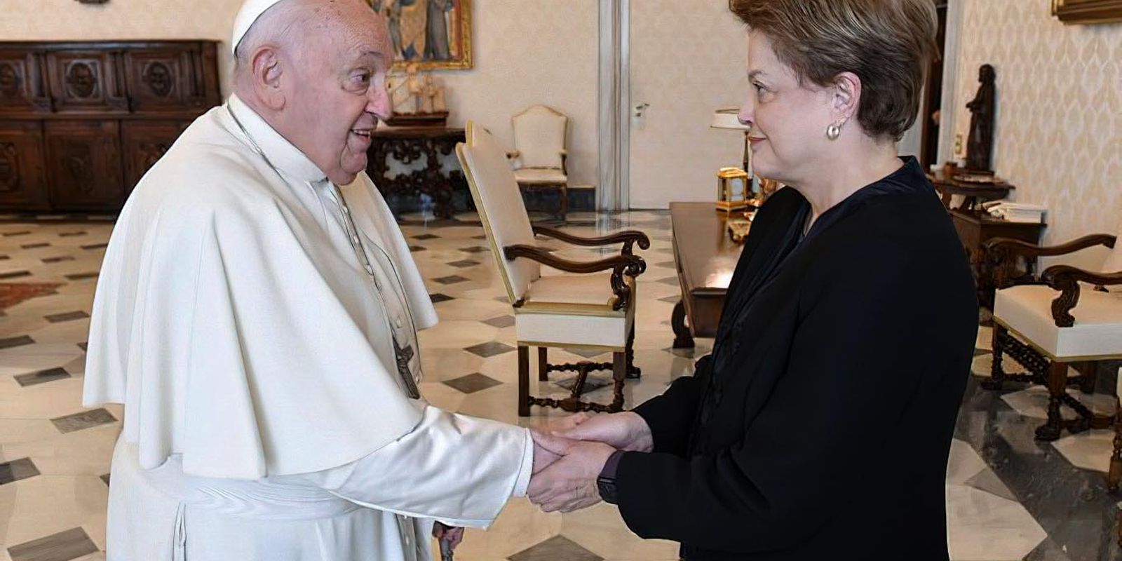 Dilma Rousseff highlights Francisco's humanist and brave pontificate