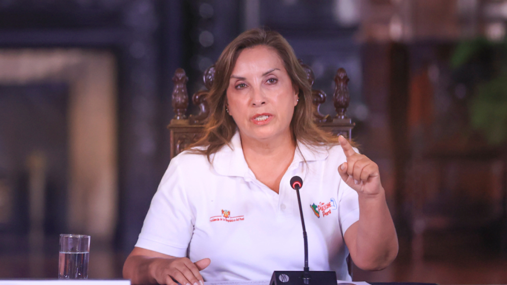 Dina Boluarte on insecurity overflow: "It is not the responsibility of the president"