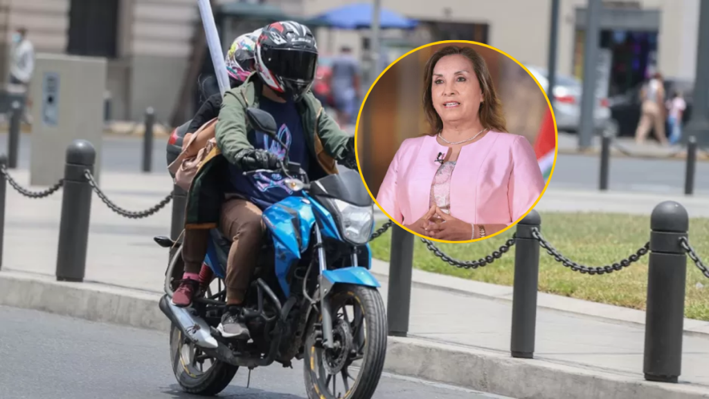 Dina Boluarte: "The criminals use the motorcycles to commit criminal acts, this is over"