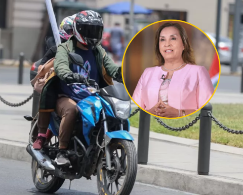 Dina Boluarte: "The criminals use the motorcycles to commit criminal acts, this is over"