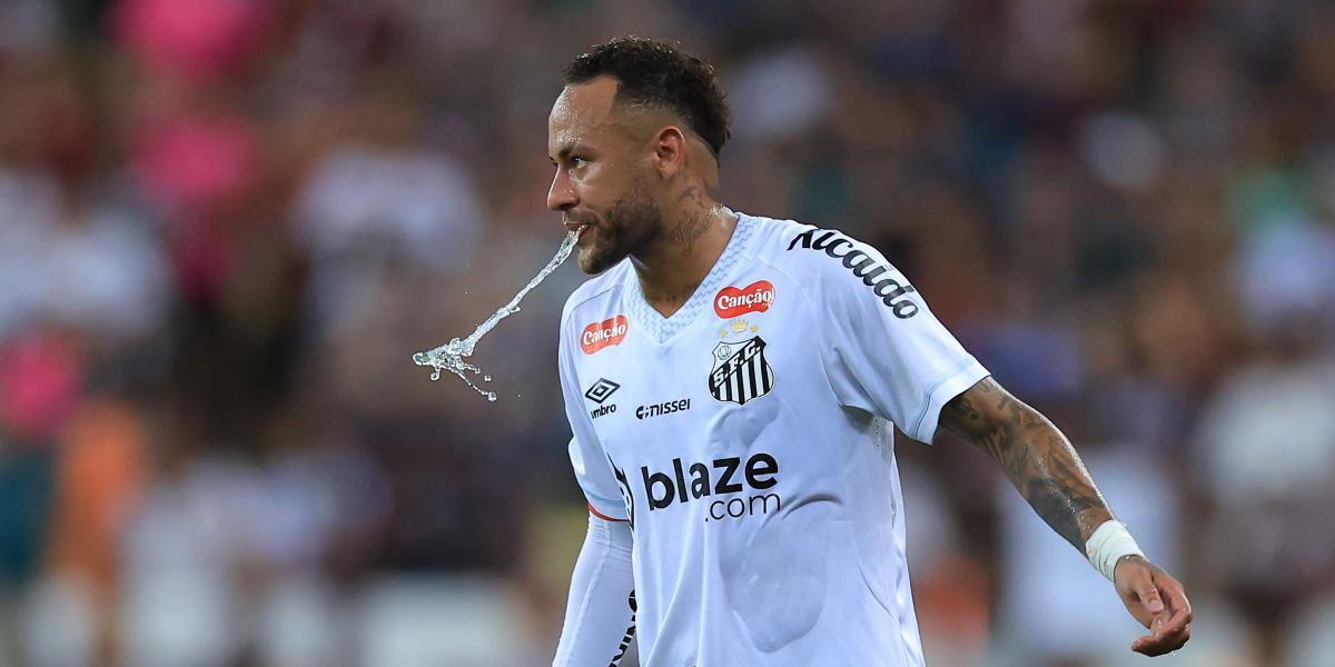 Falling return of Neymar