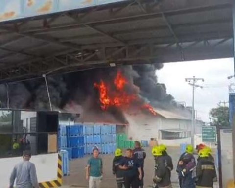 Fire in Camaronera activated alarms in San Francisco