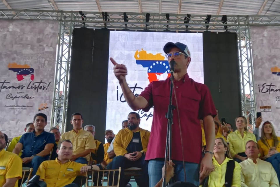 First Justice reacts to applications: it expels Capriles and another five militants