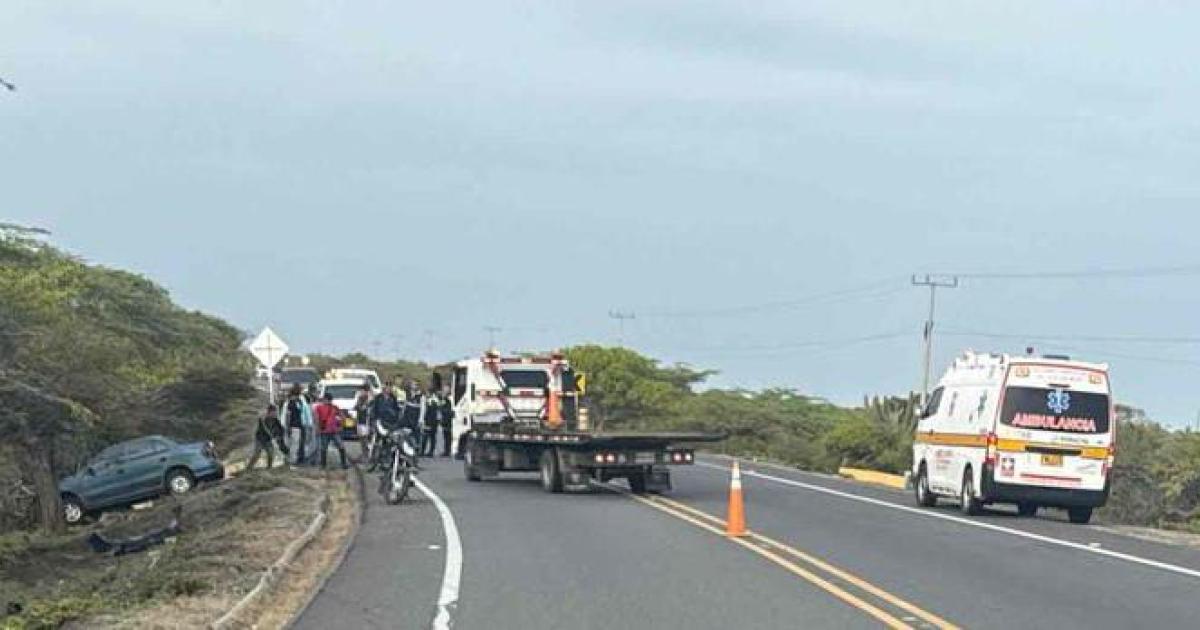 Four dead leave two traffic accidents in La Guajira