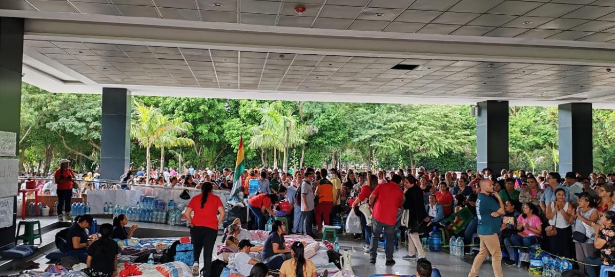 Hospitals are still closed and the hunger strike enters their tenth day