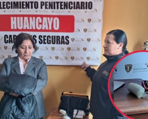 Huancayo prison worker is involved for trying to enter drugs in their intimate parts