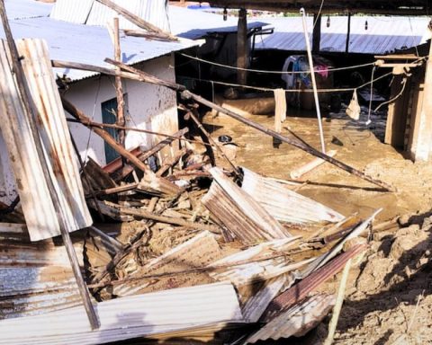 Huánuco: Huaico buried woman and blocked the road