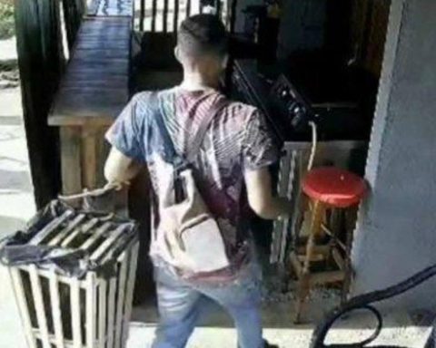 Impunity for thieves captured by private business cameras