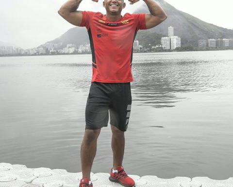 Isaquias Queiroz is gold in the C1 1000 meters of the Brazil Cup